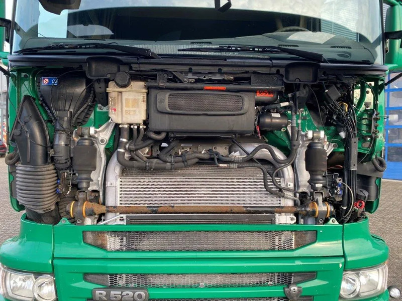 Abrollkipper Scania R520 V8 / 8X4 / BIG AXLE / AJK HOOKLIFT 30TON / LIFT+LENKACHSE / NAVI / LEATHER / FULL-AIR / AUTOMATIC / EURO-6 / 2015: das Bild 7