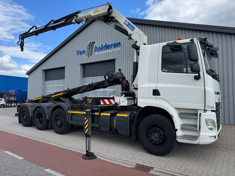 DAF CF410 FAQ HMF 2620, Unfall - Damaged. - Autokran: das Bild 1 DAF CF410 FAQ HMF 2620, Unfall - Damaged. - Autokran: das Bild 1