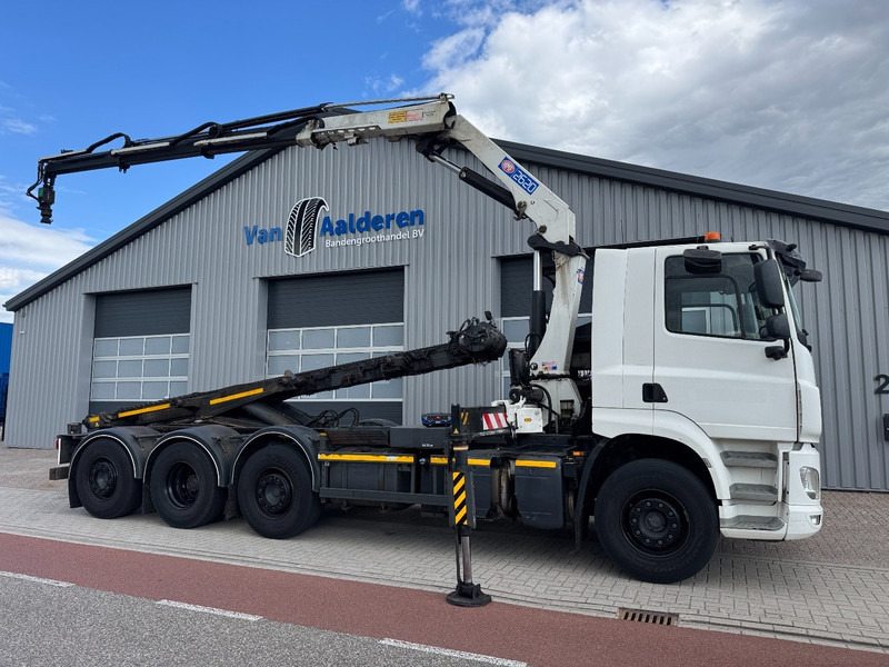 DAF CF410 FAQ HMF 2620, Unfall - Damaged. - Autokran: das Bild 2 DAF CF410 FAQ HMF 2620, Unfall - Damaged. - Autokran: das Bild 2