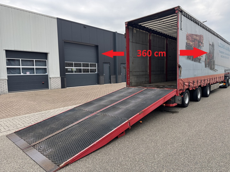 Jumbo Semi-lowloader, expandable and increaseable, Ramps 510 cm - Tieflader Auflieger: das Bild 1 Jumbo Semi-lowloader, expandable and increaseable, Ramps 510 cm - Tieflader Auflieger: das Bild 1