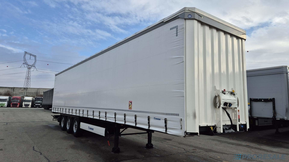 KRONE SD PROFI LINER - Planenauflieger: das Bild 1 KRONE SD PROFI LINER - Planenauflieger: das Bild 1