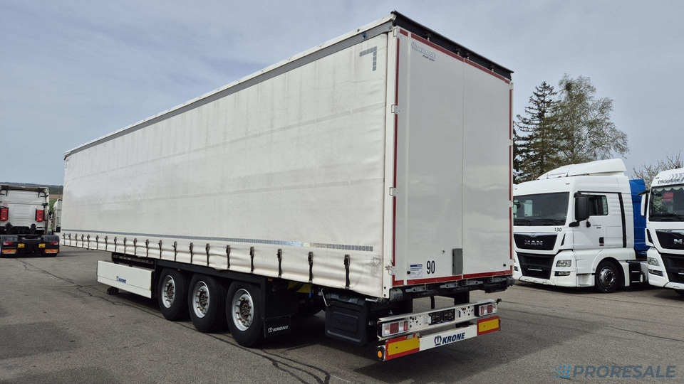 KRONE SD PROFI LINER + paletový koš + 2 x zvedací náprava - Planenauflieger: das Bild 3 KRONE SD PROFI LINER + paletový koš + 2 x zvedací náprava - Planenauflieger: das Bild 3