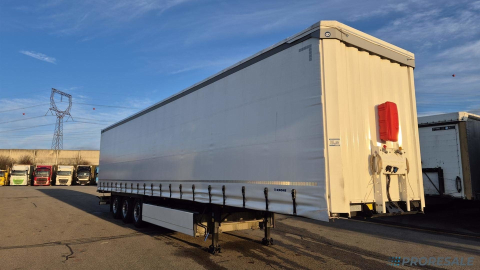 KRONE SD PROFI LINER + paletový koš 32 palet + 2 x zvedací náprava - Planenauflieger: das Bild 1 KRONE SD PROFI LINER + paletový koš 32 palet + 2 x zvedací náprava - Planenauflieger: das Bild 1