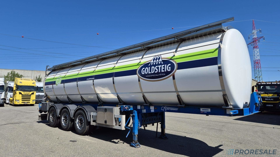 OSTATNÍ GRAPAR T3-G - Potravinářská cisterna 30 m3 - 4 komory - Tankauflieger: das Bild 1 OSTATNÍ GRAPAR T3-G - Potravinářská cisterna 30 m3 - 4 komory - Tankauflieger: das Bild 1