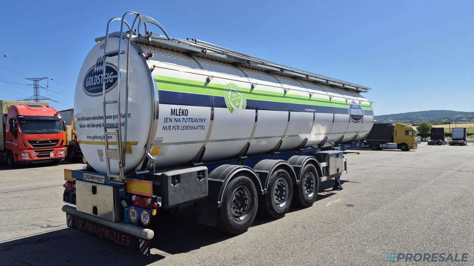 OSTATNÍ GRAPAR T3-G - Potravinářská cisterna 30 m3 - 4 komory - Tankauflieger: das Bild 3 OSTATNÍ GRAPAR T3-G - Potravinářská cisterna 30 m3 - 4 komory - Tankauflieger: das Bild 3