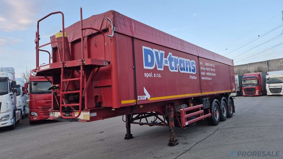 STAS SZ 336 K - sklápěč 52 m3 - Fe / Al - Kipper Auflieger: das Bild 2 STAS SZ 336 K - sklápěč 52 m3 - Fe / Al - Kipper Auflieger: das Bild 2