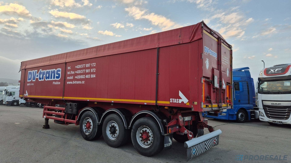 STAS SZ 336 K - sklápěč 52 m3 - Fe / Al - Kipper Auflieger: das Bild 4 STAS SZ 336 K - sklápěč 52 m3 - Fe / Al - Kipper Auflieger: das Bild 4