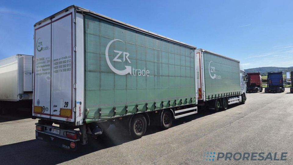 WECON PC-CP-T0111 - velkobjemová souprava - prodejné jen s vozidlem DAF D1885K - cena je za celou soupravu - Planenanhänger: das Bild 1 WECON PC-CP-T0111 - velkobjemová souprava - prodejné jen s vozidlem DAF D1885K - cena je za celou soupravu - Planenanhänger: das Bild 1