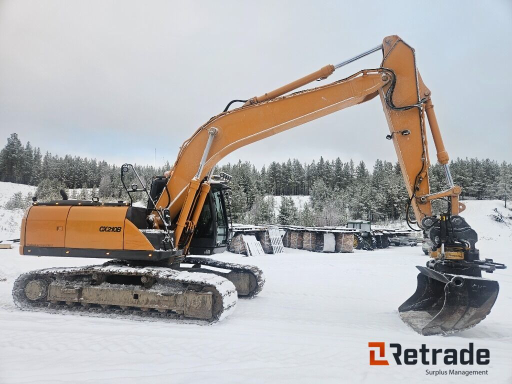 Grävmaskin Case CX210B - Baumaschine: das Bild 5 Grävmaskin Case CX210B - Baumaschine: das Bild 5