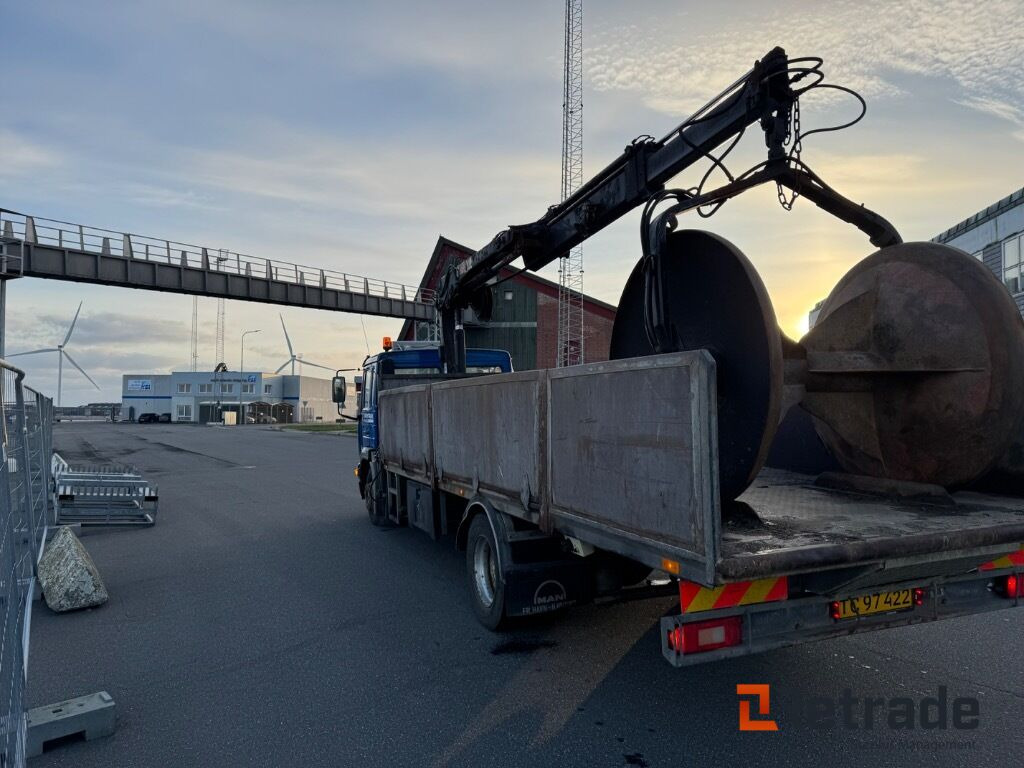 Kranbil VOLVO FL 612 - Pritsche LKW, Autokran: das Bild 4 Kranbil VOLVO FL 612 - Pritsche LKW, Autokran: das Bild 4