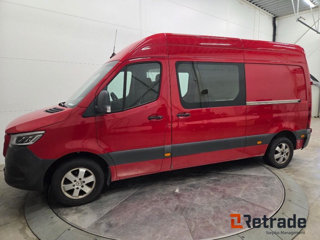 MB SPRINTER 2018 FACELIFT UTGAVE MED AUT WEBASTO HF - Kastenwagen, Transporter mit Doppelkabine: das Bild 1 MB SPRINTER 2018 FACELIFT UTGAVE MED AUT WEBASTO HF - Kastenwagen, Transporter mit Doppelkabine: das Bild 1