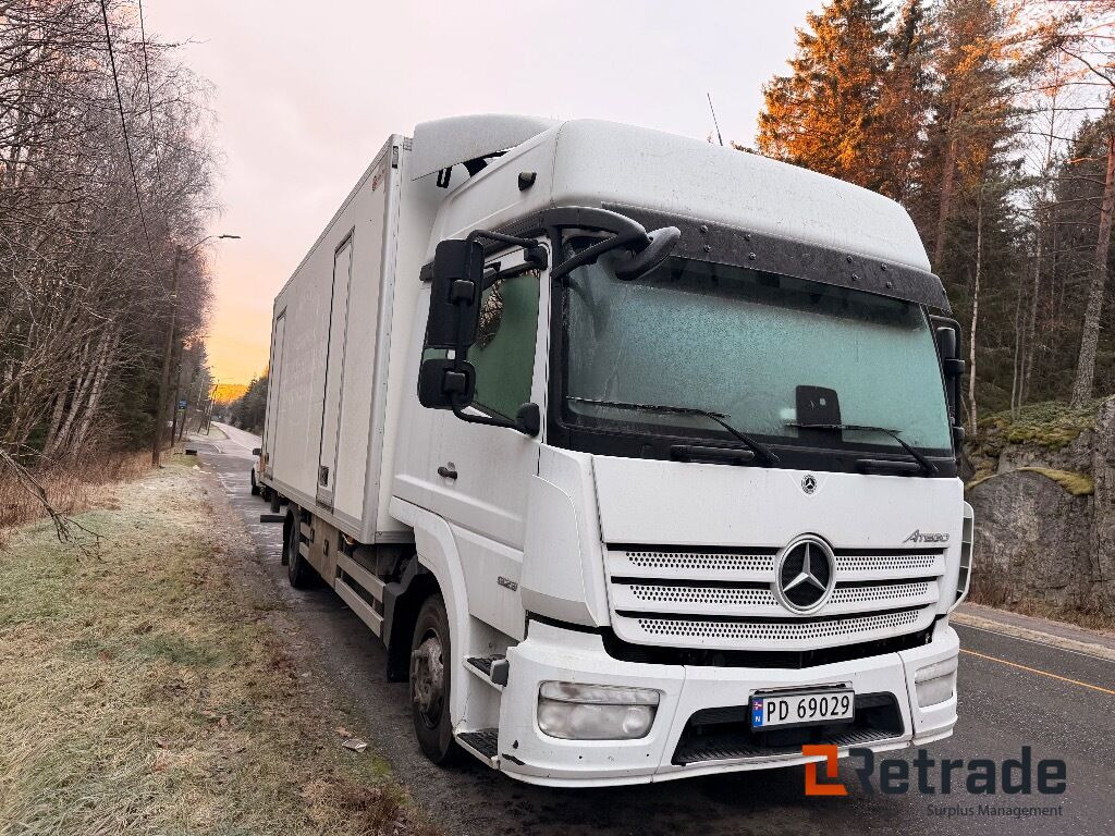 Skapbil MERCEDES-BENZ Atego nylig EU - Koffer LKW: das Bild 3 Skapbil MERCEDES-BENZ Atego nylig EU - Koffer LKW: das Bild 3
