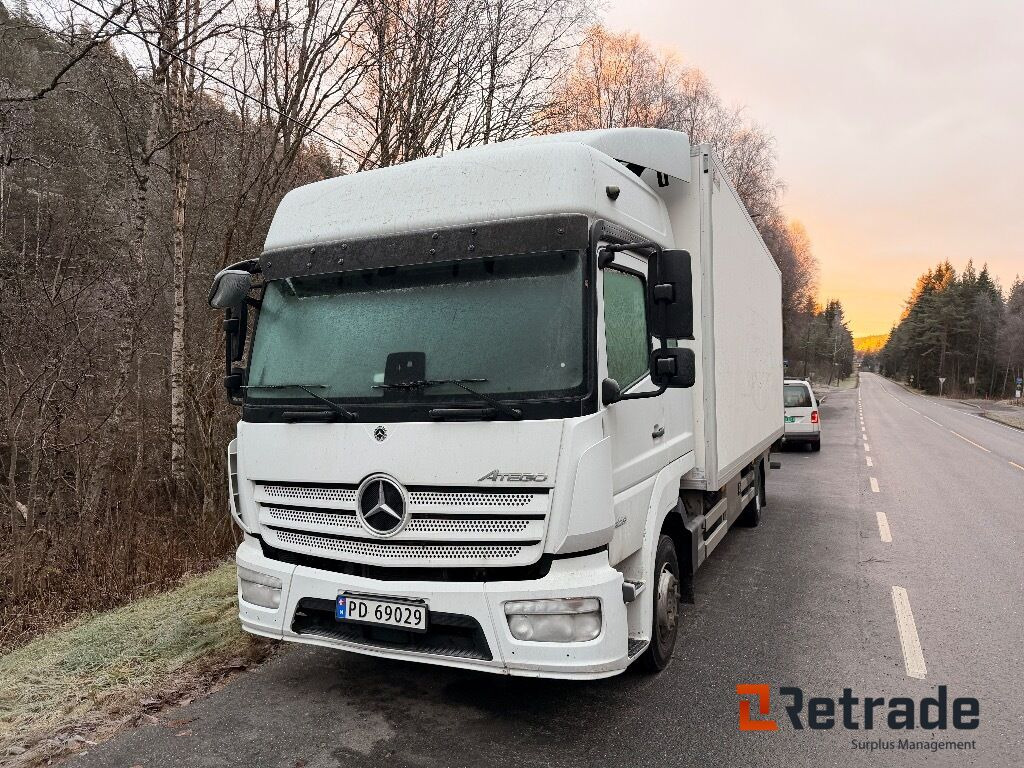 Skapbil MERCEDES-BENZ Atego nylig EU - Koffer LKW: das Bild 1 Skapbil MERCEDES-BENZ Atego nylig EU - Koffer LKW: das Bild 1