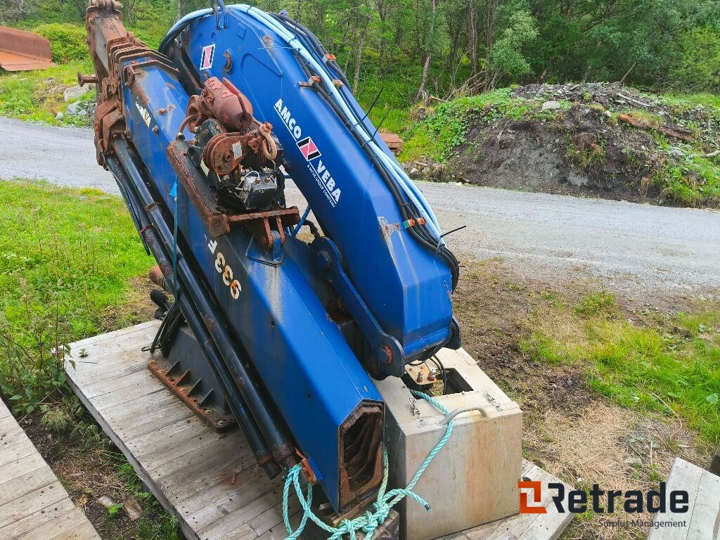 Stykkgodskran, AMCO VEBA V933F 5S, 21m - Ladekran: das Bild 2 Stykkgodskran, AMCO VEBA V933F 5S, 21m - Ladekran: das Bild 2