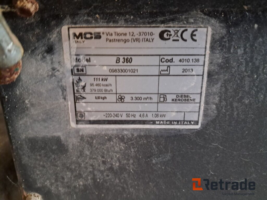 Varmekanon Master B 360 - Bauheizung: das Bild 5 Varmekanon Master B 360 - Bauheizung: das Bild 5