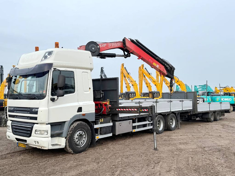 DAF CF85.410 + 21m kran Fassi Crane 21ton/m + Trailer - Autokran: das Bild 1 DAF CF85.410 + 21m kran Fassi Crane 21ton/m + Trailer - Autokran: das Bild 1