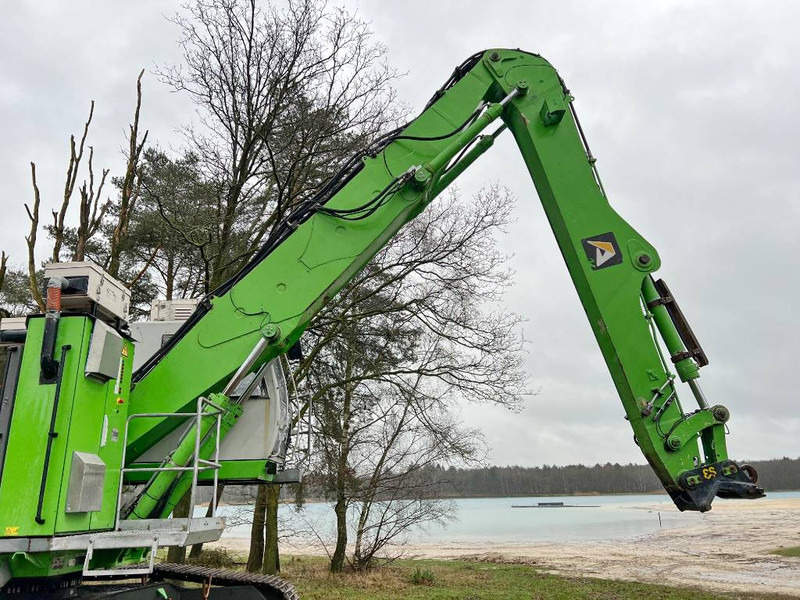 Umschlagbagger Für die Beförderung von Müll Sennebogen 825 ELECTRIC / GOOD CONDITION: das Bild 10