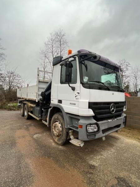 Mercedes Actros 3336 - Kipper, Autokran: das Bild 2 Mercedes Actros 3336 - Kipper, Autokran: das Bild 2