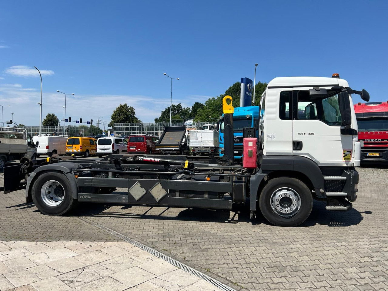 MAN TGS 18.320 / Multilift Joab / BIG Wheelbase - Containerwagen/ Wechselfahrgestell LKW: das Bild 4 MAN TGS 18.320 / Multilift Joab / BIG Wheelbase - Containerwagen/ Wechselfahrgestell LKW: das Bild 4