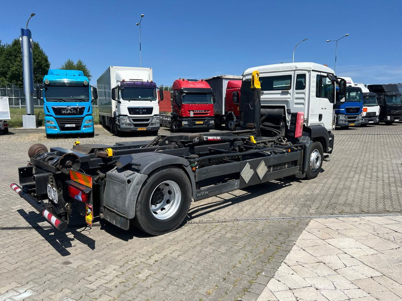 MAN TGS 18.320 / Multilift Joab / BIG Wheelbase - Containerwagen/ Wechselfahrgestell LKW: das Bild 5 MAN TGS 18.320 / Multilift Joab / BIG Wheelbase - Containerwagen/ Wechselfahrgestell LKW: das Bild 5