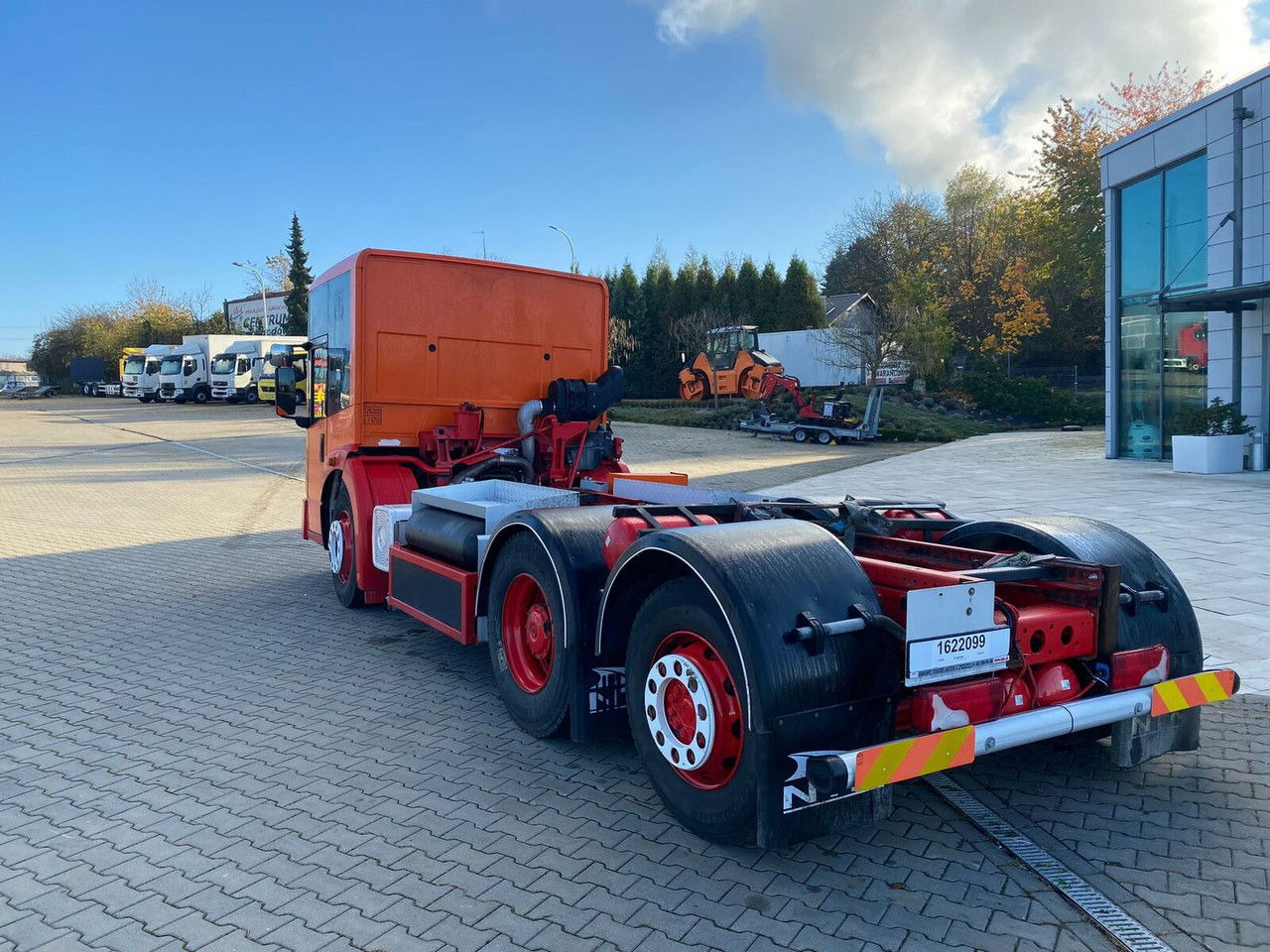 Fahrgestell LKW Mercedes-Benz Eqonic 2628 - 1 Owner - Euro6 - LOW KM: das Bild 8