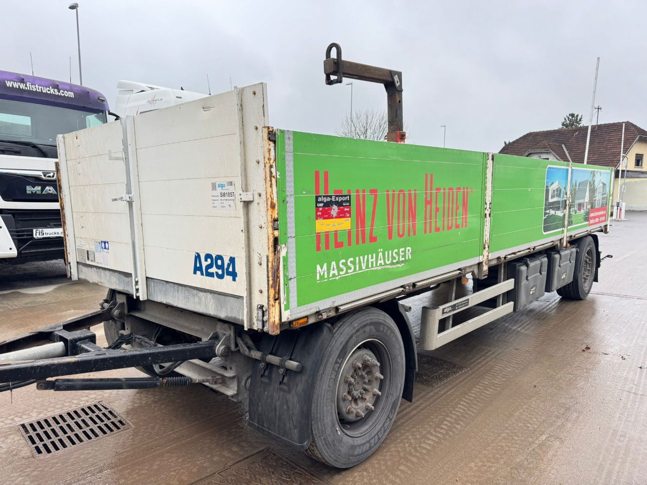 Diversen 18.0 2 axle trailer - steering axle - Kipper Auflieger: das Bild 1 Diversen 18.0 2 axle trailer - steering axle - Kipper Auflieger: das Bild 1