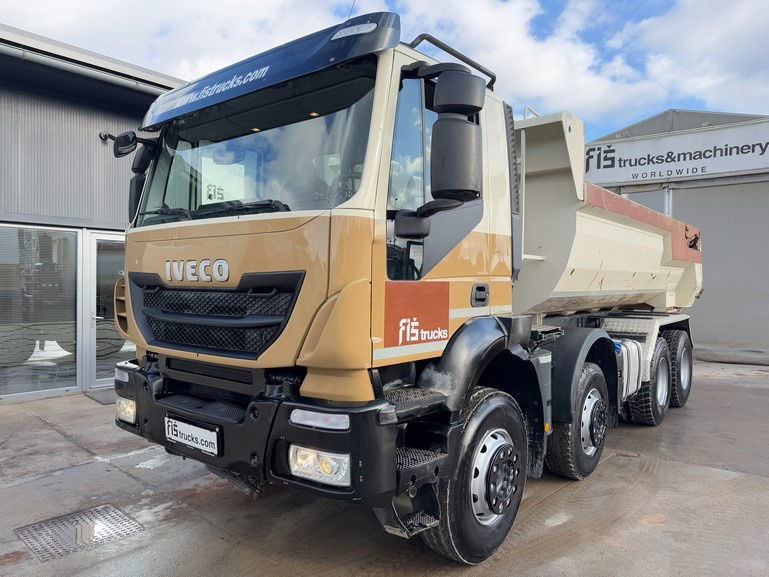 Iveco Trakker AD340T41 8x4 mulda tipper - hydraulic back - Kipper: das Bild 1 Iveco Trakker AD340T41 8x4 mulda tipper - hydraulic back - Kipper: das Bild 1