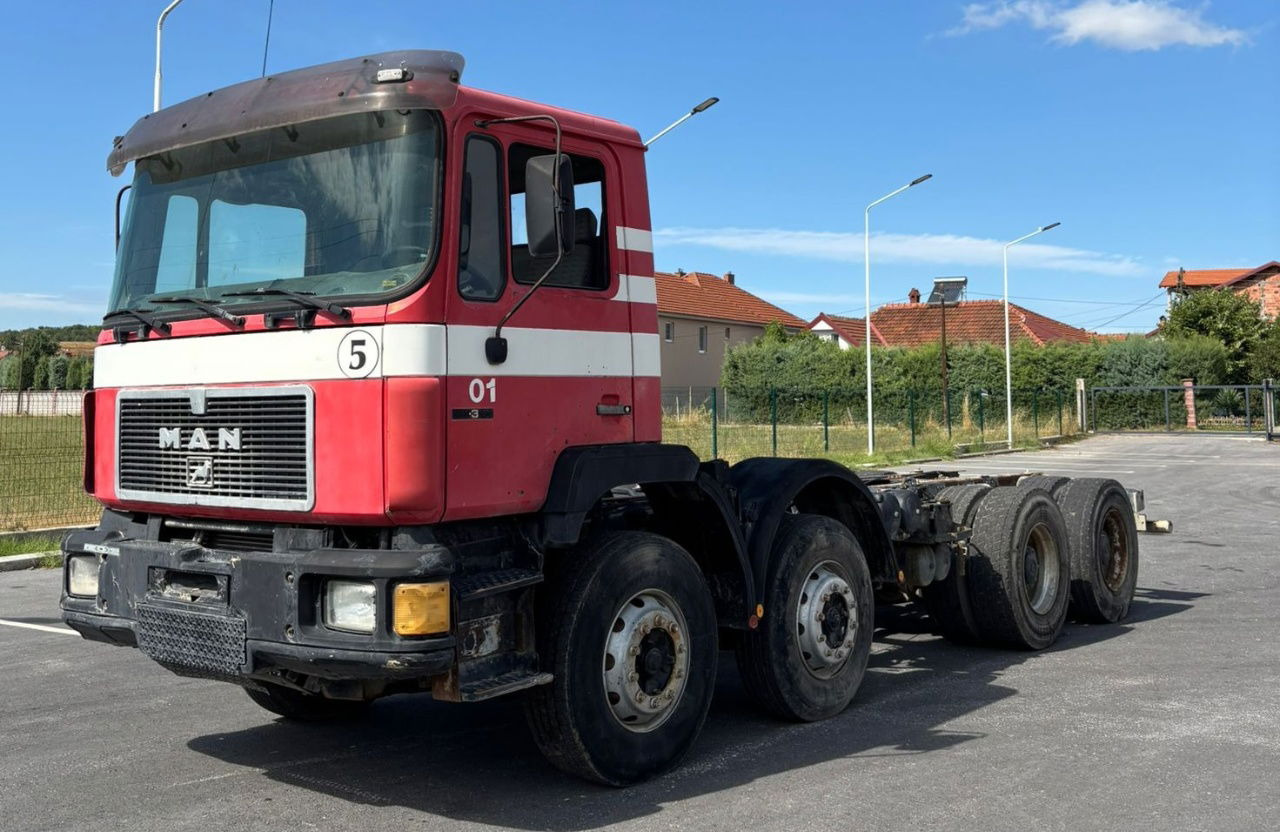 MAN 32.322 8x4 chassis - spring - Fahrgestell LKW: das Bild 1 MAN 32.322 8x4 chassis - spring - Fahrgestell LKW: das Bild 1