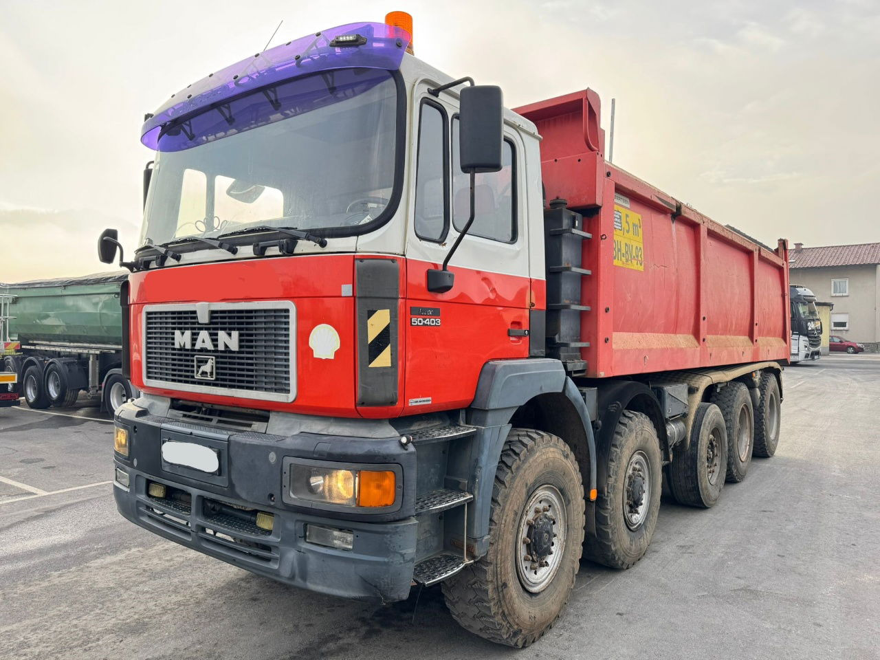 MAN 50.403 10x8 mulda tipper 24.5 m3 - Kipper: das Bild 1 MAN 50.403 10x8 mulda tipper 24.5 m3 - Kipper: das Bild 1