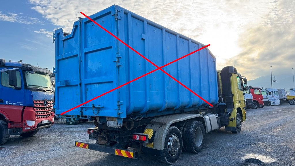 Mercedes-Benz Actros 2546 6x2 abroll - retarder - front spring - Containerwagen/ Wechselfahrgestell LKW: das Bild 3 Mercedes-Benz Actros 2546 6x2 abroll - retarder - front spring - Containerwagen/ Wechselfahrgestell LKW: das Bild 3