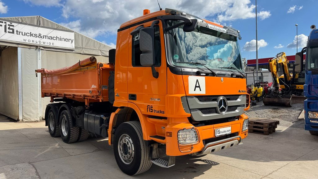 Mercedes-Benz Actros 3346 K 6x4 bordmatic - 3 pedals - Kipper: das Bild 3 Mercedes-Benz Actros 3346 K 6x4 bordmatic - 3 pedals - Kipper: das Bild 3