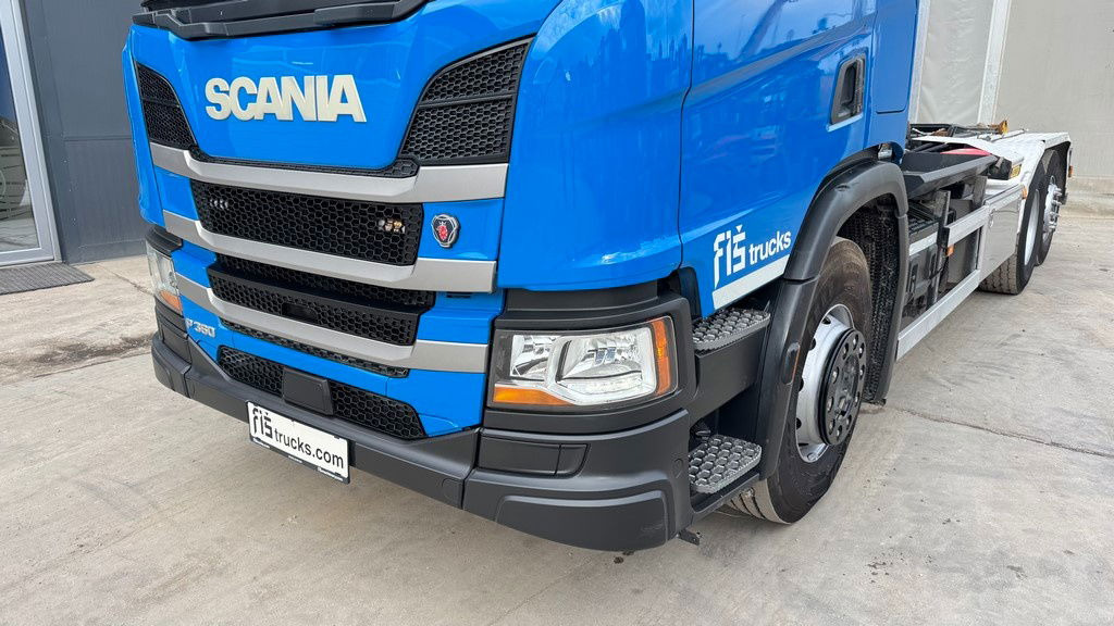 Scania P 360 6x2 palfinger abroll tipper - steering axle - Containerwagen/ Wechselfahrgestell LKW: das Bild 2 Scania P 360 6x2 palfinger abroll tipper - steering axle - Containerwagen/ Wechselfahrgestell LKW: das Bild 2