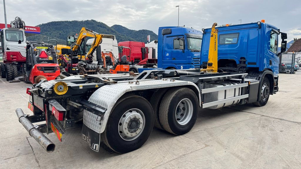 Scania P 360 6x2 palfinger abroll tipper - steering axle - Containerwagen/ Wechselfahrgestell LKW: das Bild 5 Scania P 360 6x2 palfinger abroll tipper - steering axle - Containerwagen/ Wechselfahrgestell LKW: das Bild 5