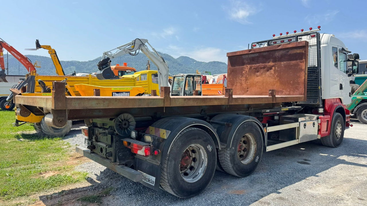 Scania R400 6x2 abroll tipper + plato - Containerwagen/ Wechselfahrgestell LKW: das Bild 4 Scania R400 6x2 abroll tipper + plato - Containerwagen/ Wechselfahrgestell LKW: das Bild 4