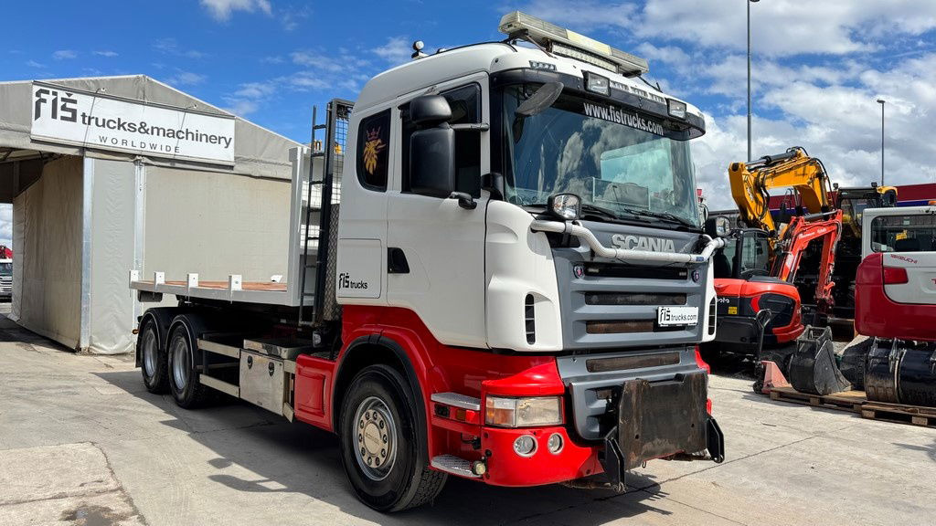 Scania R400 6x4 abroll tipper + plato - Containerwagen/ Wechselfahrgestell LKW: das Bild 3 Scania R400 6x4 abroll tipper + plato - Containerwagen/ Wechselfahrgestell LKW: das Bild 3
