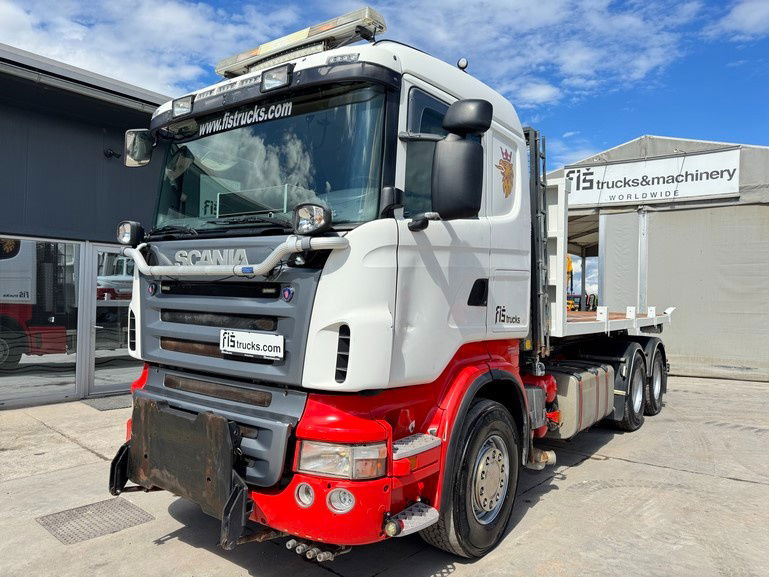 Scania R400 6x4 abroll tipper + plato - Containerwagen/ Wechselfahrgestell LKW: das Bild 1 Scania R400 6x4 abroll tipper + plato - Containerwagen/ Wechselfahrgestell LKW: das Bild 1