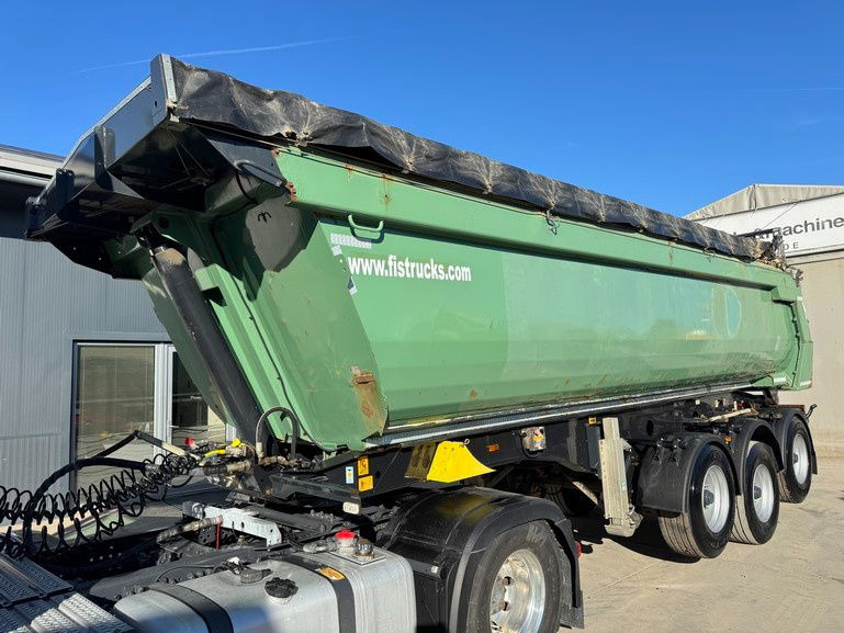 Schwarzmüller Meiller Mhps 12/27 3-Axle Tipper Trailer - hydr. back - Kipper Auflieger: das Bild 1 Schwarzmüller Meiller Mhps 12/27 3-Axle Tipper Trailer - hydr. back - Kipper Auflieger: das Bild 1