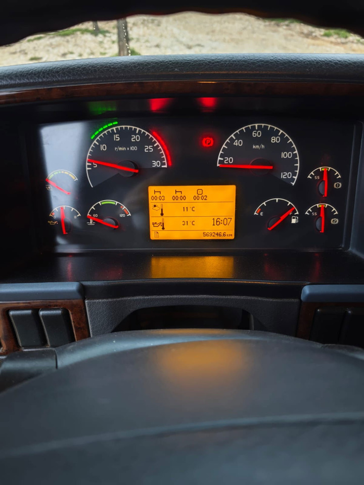 Kipper Volvo FM 480 8x4 mulda tipper - euro 3 - hydraulic back side: das Bild 10