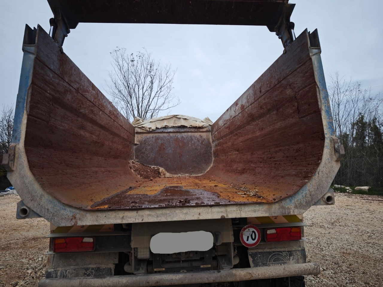 Kipper Volvo FM 480 8x4 mulda tipper - euro 3 - hydraulic back side: das Bild 8