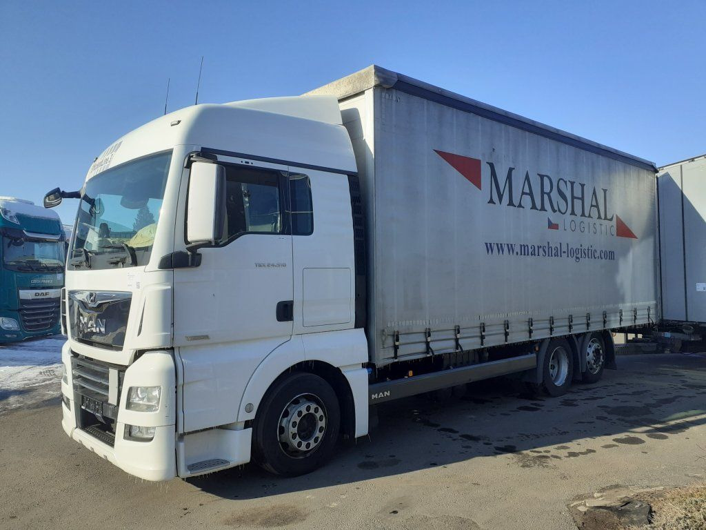 MAN TGX24.510 EURO 6 6x2 + Wecon - Plane LKW: das Bild 2 MAN TGX24.510 EURO 6 6x2 + Wecon - Plane LKW: das Bild 2