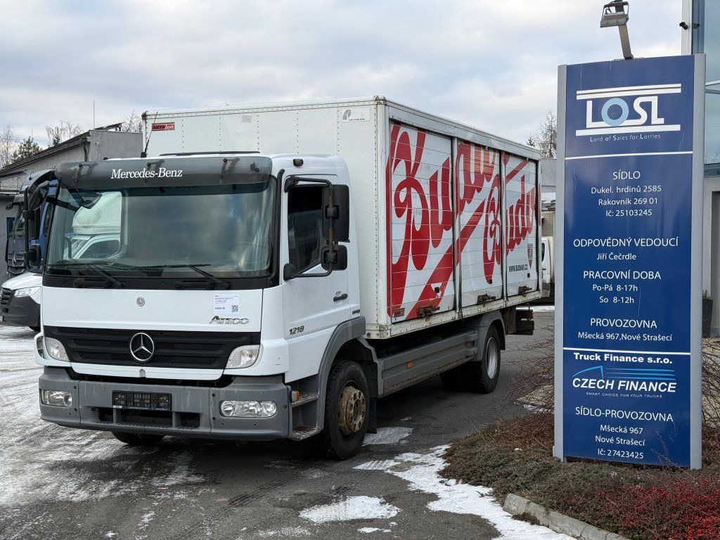 Mercedes-Benz 1218 Atego EURO 4 - Koffer LKW: das Bild 1 Mercedes-Benz 1218 Atego EURO 4 - Koffer LKW: das Bild 1