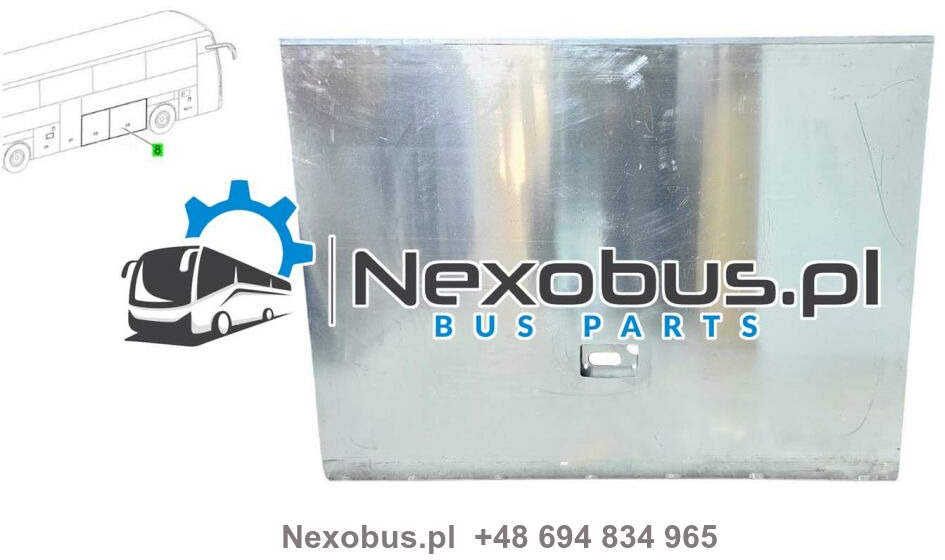 Klapa boczna bagażnika Mercedes Tourismo prawa szerokość 1540 mm - Kotflügel für Bus: das Bild 1 Klapa boczna bagażnika Mercedes Tourismo prawa szerokość 1540 mm - Kotflügel für Bus: das Bild 1