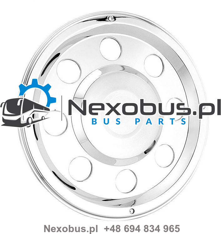 Kołpak 19.5 nierdzewny tył Solbus C9.5 C10.5 Mercedes Tourino - Felgen und Reifen für Bus: das Bild 1 Kołpak 19.5 nierdzewny tył Solbus C9.5 C10.5 Mercedes Tourino - Felgen und Reifen für Bus: das Bild 1