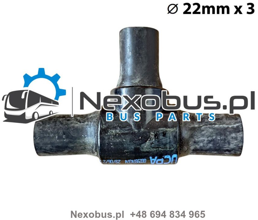 Trójnik układu ogrzewania 3x fi22mm Setra 5.. Mercedes Tourismo Euro 6 - Heizung/ Lüftung für Bus: das Bild 1 Trójnik układu ogrzewania 3x fi22mm Setra 5.. Mercedes Tourismo Euro 6 - Heizung/ Lüftung für Bus: das Bild 1