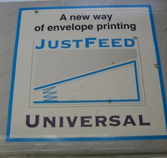JustFeed Universal Envelope Printing Kit - Ersatzteile für Druckmaschine: das Bild 1 JustFeed Universal Envelope Printing Kit - Ersatzteile für Druckmaschine: das Bild 1
