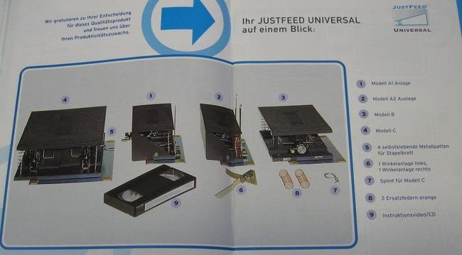 JustFeed Universal Envelope Printing Kit - Ersatzteile für Druckmaschine: das Bild 4 JustFeed Universal Envelope Printing Kit - Ersatzteile für Druckmaschine: das Bild 4