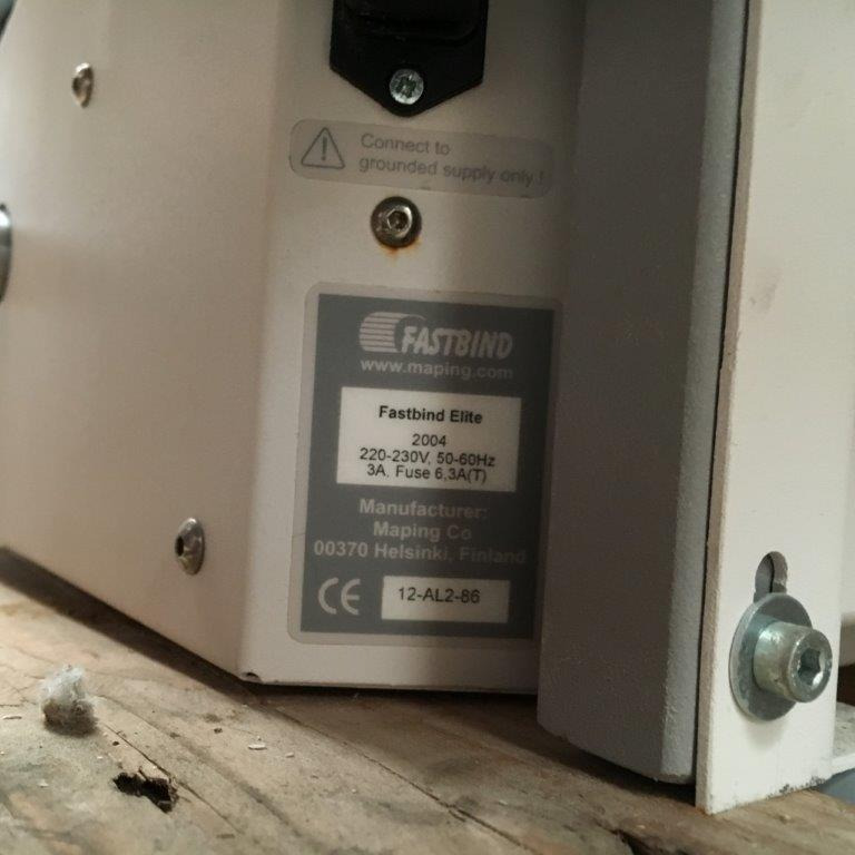 Fastbind Elite binding machine - Bindemaschine: das Bild 4 Fastbind Elite binding machine - Bindemaschine: das Bild 4