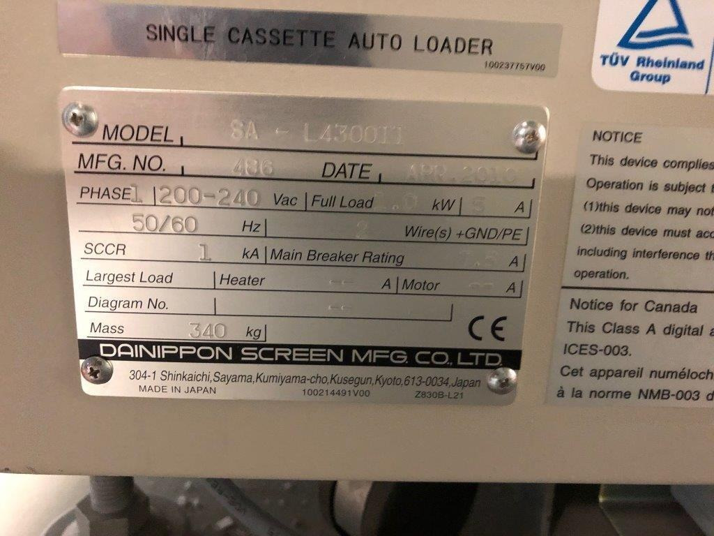 Druckmaschine Fuji PT-R 4300 S Complete thermal CTP line: das Bild 8