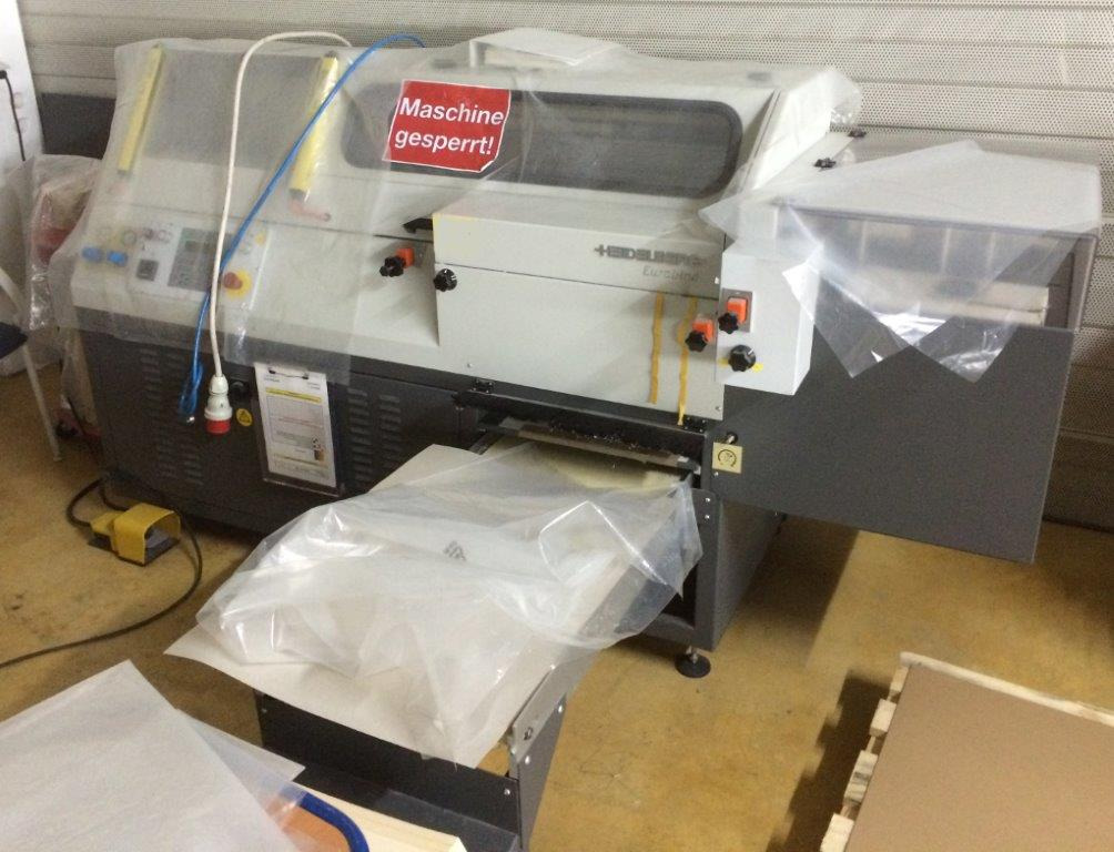 Heidelberg Eurobind EB-500 Single-Column Hotmelt Adhesive Binder - Bindemaschine: das Bild 1 Heidelberg Eurobind EB-500 Single-Column Hotmelt Adhesive Binder - Bindemaschine: das Bild 1