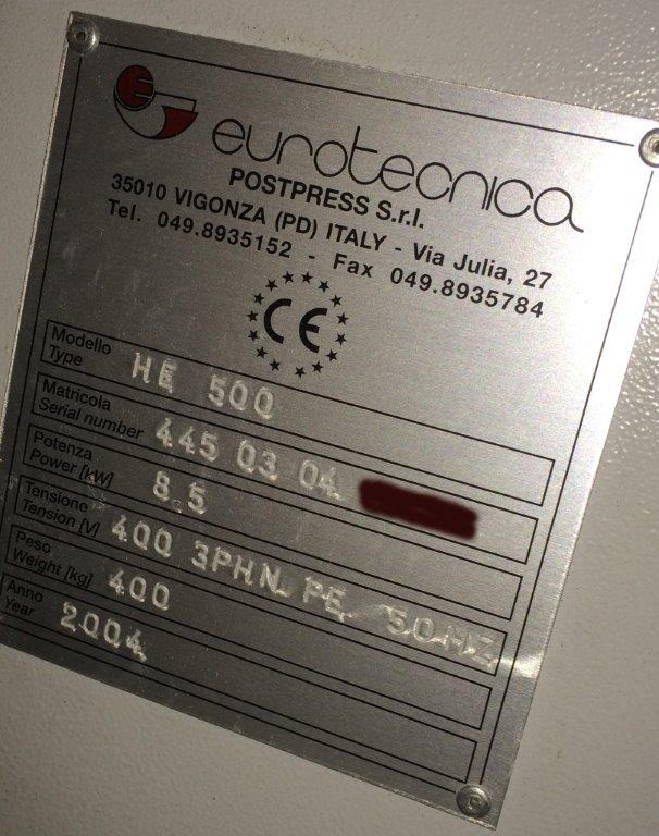 Heidelberg Eurobind EB-500 Single-Column Hotmelt Adhesive Binder - Bindemaschine: das Bild 3 Heidelberg Eurobind EB-500 Single-Column Hotmelt Adhesive Binder - Bindemaschine: das Bild 3